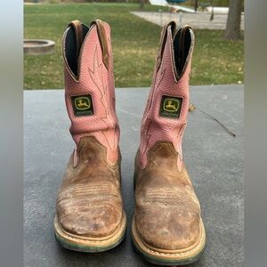John Deere cowgirl boots size 8.5